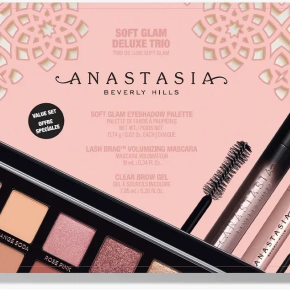 NEW!! Anastasia Beverly Hills Soft Glam Deluxe Trio - Picture 1 of 4